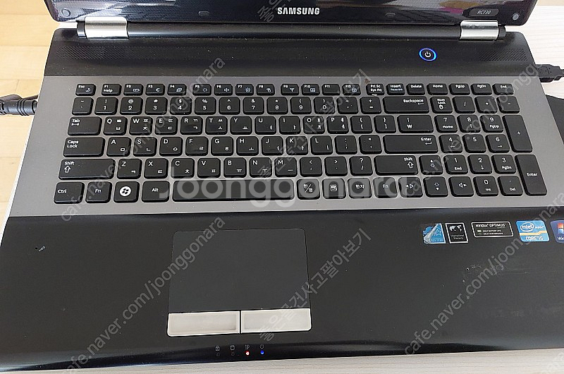 삼성센스 RC730 17.3인치 노트북 세트 팝니다--1