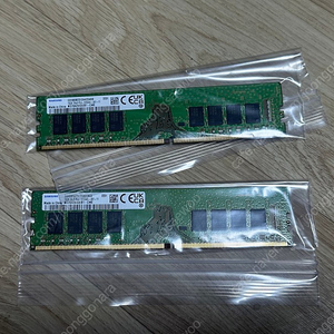 삼성 ddr4 (pc-4 25600)3200Mhz 16g x 2장