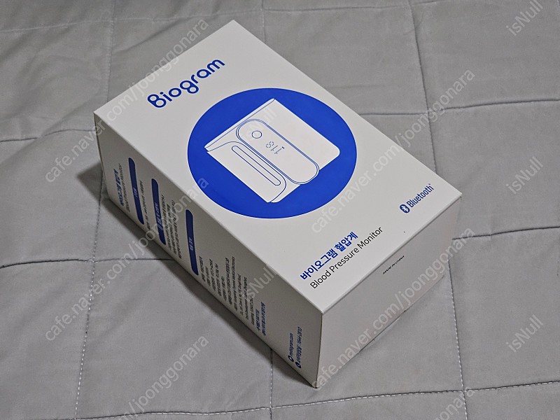 바이오그램 스마트폰 연동 혈압계 EI-B5000 미개봉 택포 45,000원