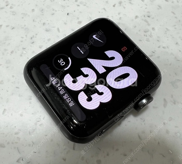 애플워치3 나이키에디션 42mm--1