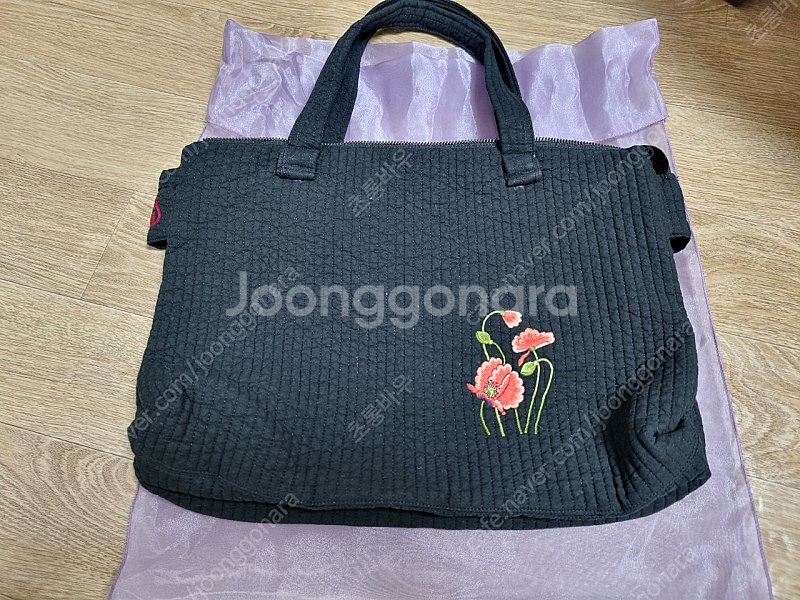 효재 자수 가방 팝니다--0