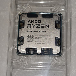 AMD 라이젠 7500F 미개봉