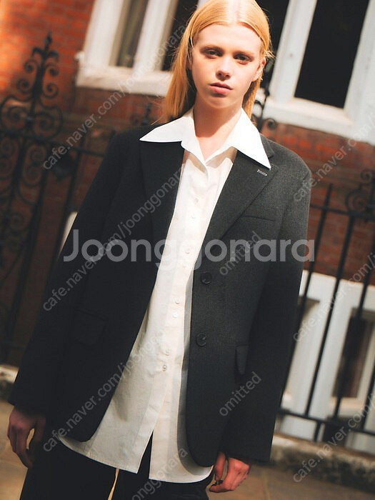 아바몰리 에센셜 싱글 자켓 다크그레이 M--0