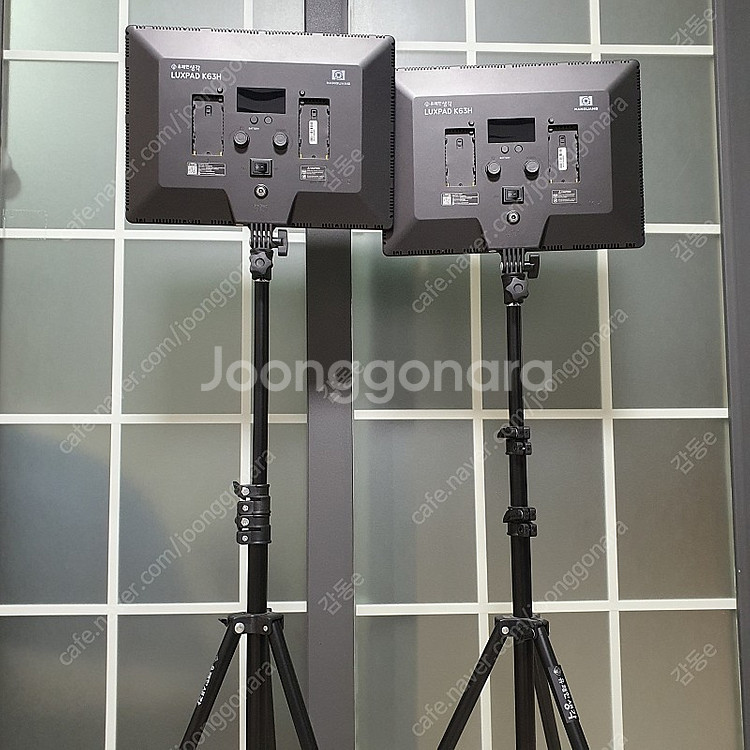유튜브 방송용 조명 룩스패드 K63H 판매합니다--5