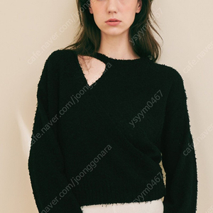 WRAP BOUCLE KNIT