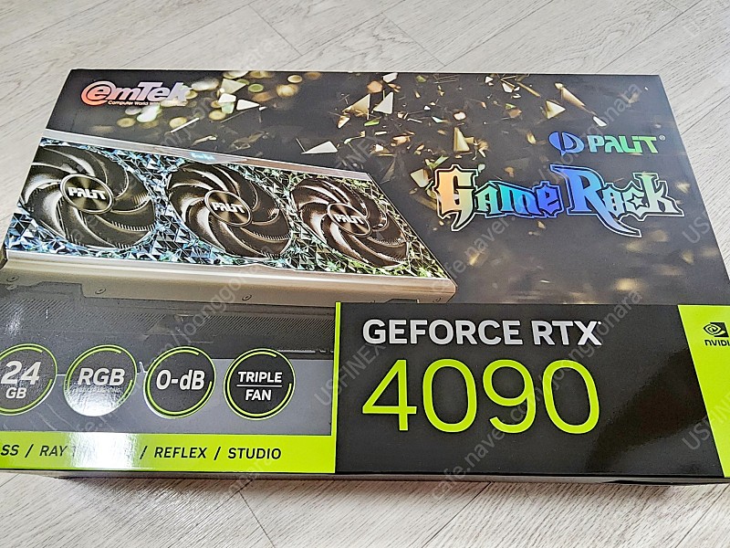 이엠텍 지포스 RTX 4090 GAMEROCK D6X 24GB