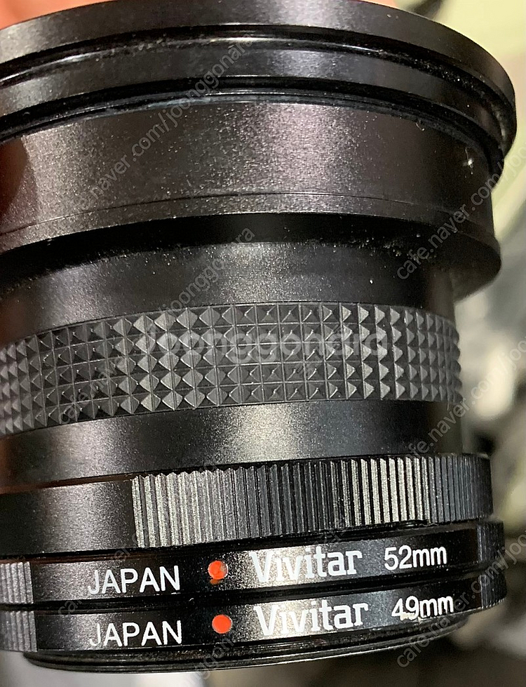 Vivitar 렌즈 49mm, 52mm 부품용 판매--4