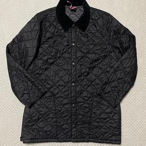 [M] 바버(Barbour) 리더스데일 써모어 원단 퀼팅 자켓 블랙(100~105,클리닝O)