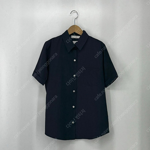 반팔 남방 셔츠 (F size / NAVY)