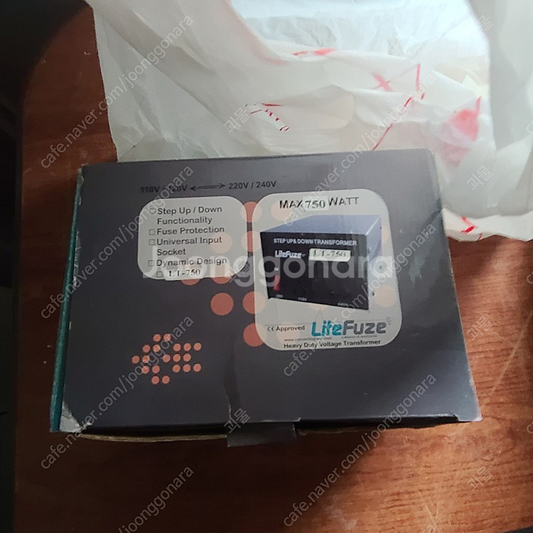 LiteFuze LT-750 와트 전압 변환기 변압기 ...--1