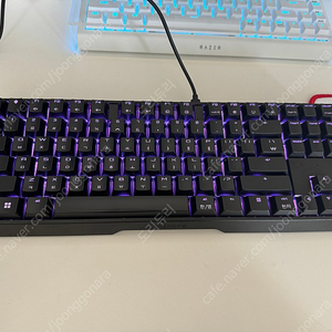 체리 키보드 mx3.0 TKL RGB 청축 블랙 판매합니다