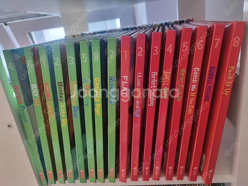 정글비트 레드 그린 블루 윤선생 영어 교재 덤 영어원서...--0