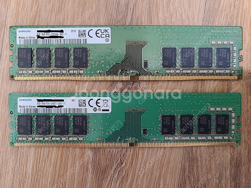 삼성 램 8기가 DDR4 2400, 3200 판매합니다--0