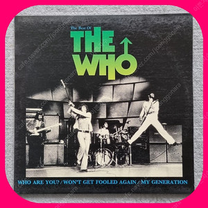 THE WHO 베스트 LP NM/NM이상