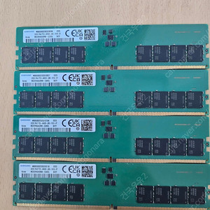 삼성 DDR5 4800 32G*4