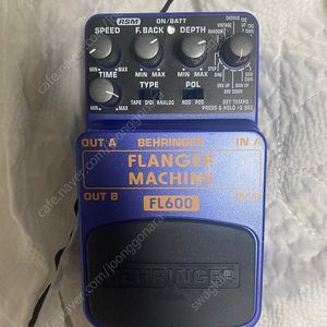 behringer fl-600 / flanger / 플랜져