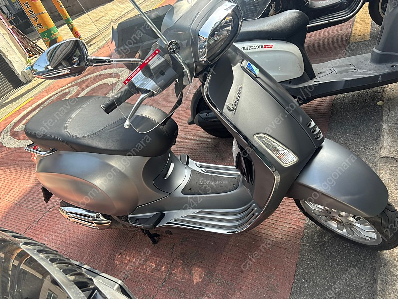 베스파 스프린트 abs 19년식 티탄그레이 서울 개인--1