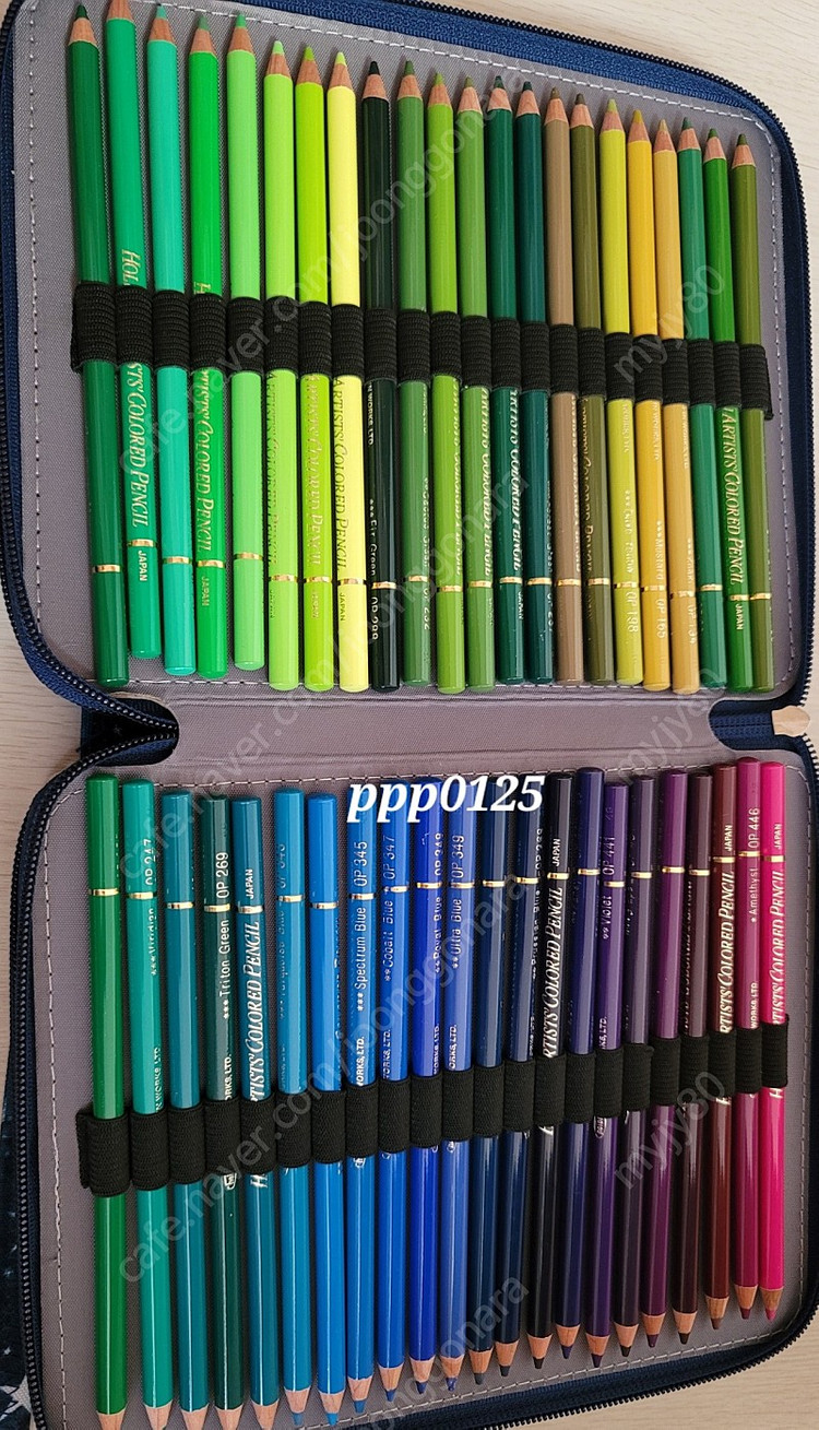 홀베인 까렌다쉬 마르코 알테자 뮤지엄 색연필 수성 유성 120색 150색--3