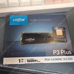 마이크론 Crucial P3 Plus 1TB SSD NMMe M.2 PCIe 4.0