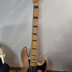 스콰이어 SQ CV 70S JAZZ BASS V MN NAT 판매합니다.