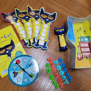 pete the cat 핏더캣 단추 보드 게임 택포