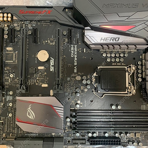 ASUS Z170 MAXIMUS VIII HERO 메인보드 팝니다.