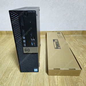 델(DELL) 옵티플렉스(OptiPlex) 7050 SFF i5-7500/8GB/SSD 240GB + 유선키보드/마우스