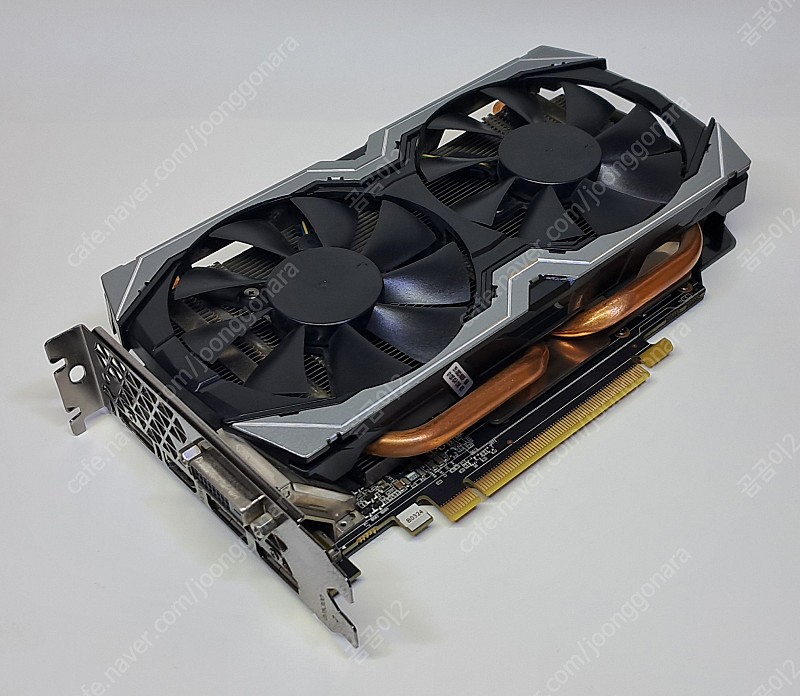 ZOTAC(조텍) 지포스 GTX1060 AMP D5 6GB 백플레이트 팝니다... (8만원. 택배 포함. 무상A/S 30일 보증)