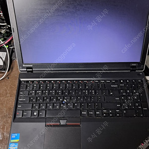 레노버노트북 E520팝니다 I5 2450M 램8기가 15.6인치 하드없음