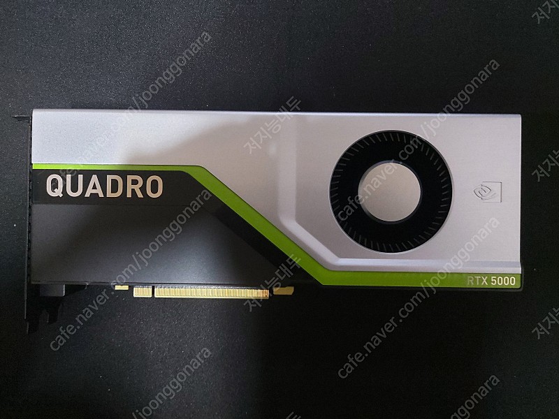 그래픽카드 정리합니다! 쿼드로 QUADRO RTX 5000 16G hp