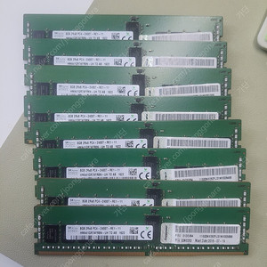 서버용 메모리 8GB // sk hynix 8gb pc4-2400T RDIMM HMA41GR7AFR8N-UH