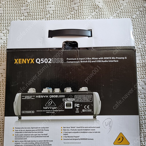 xenyx q502 usb 오디오 인터페이스