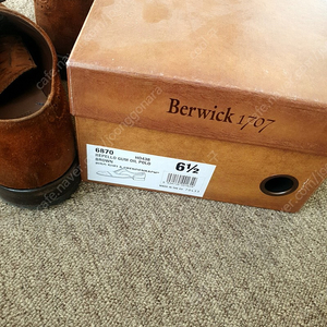 버윅 berwick 1707 스웨이드 남자구두