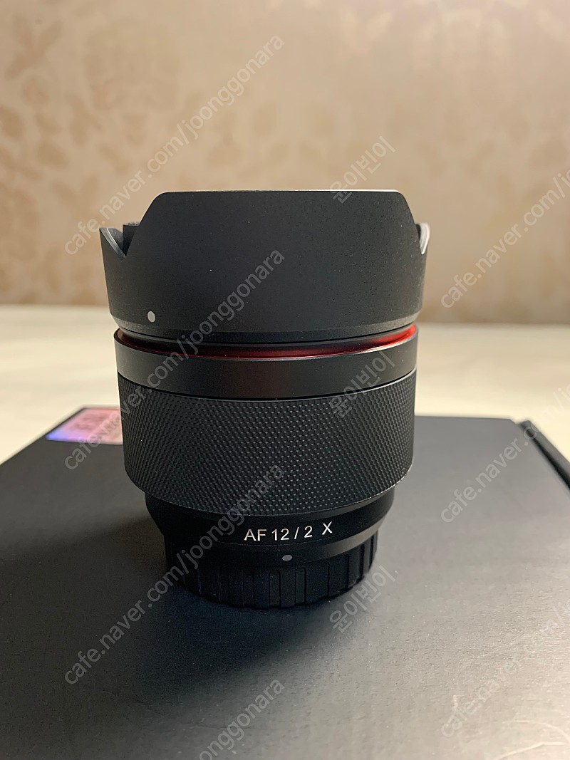 삼양 AF 12mm F2.0 후지 X마운트 팝니다.