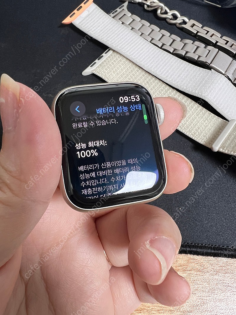 애플워치 2023 SE 2세대 40mm GPS 스타라이트 판매