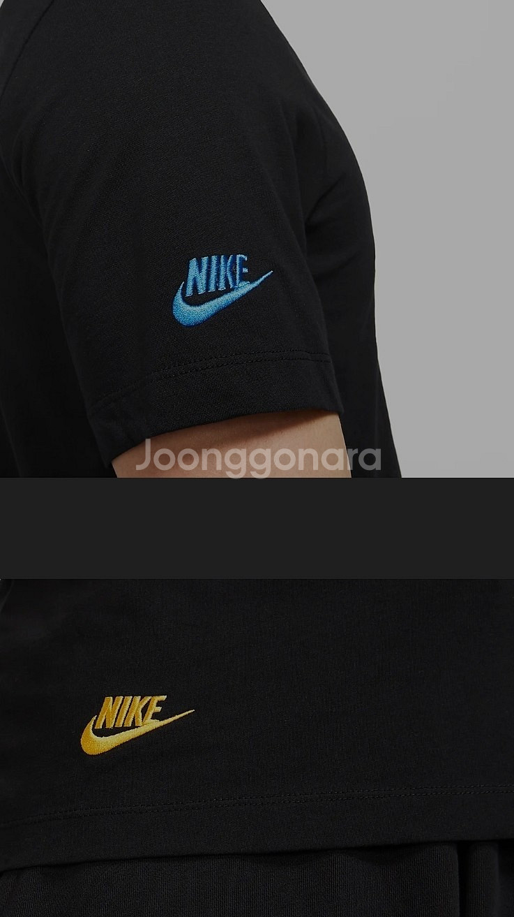 새상품 M L XL 2XL - 나이키 트리플 로고 자수...--3