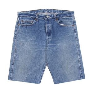 [35.5] 1981 USA Levis 501 Cut-Off Half Pants (36X33) 리바이스 빈티지 데님 컷오프 하프팬츠 80년대 미국생산 미제 80s 반바지 이행기