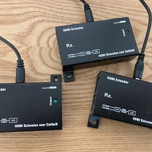 HDMI extender 5e cat6 익스텐더 3개 구매가능