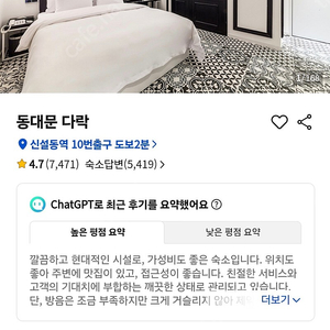 서울 동대문 다락 숙소 19일체크인