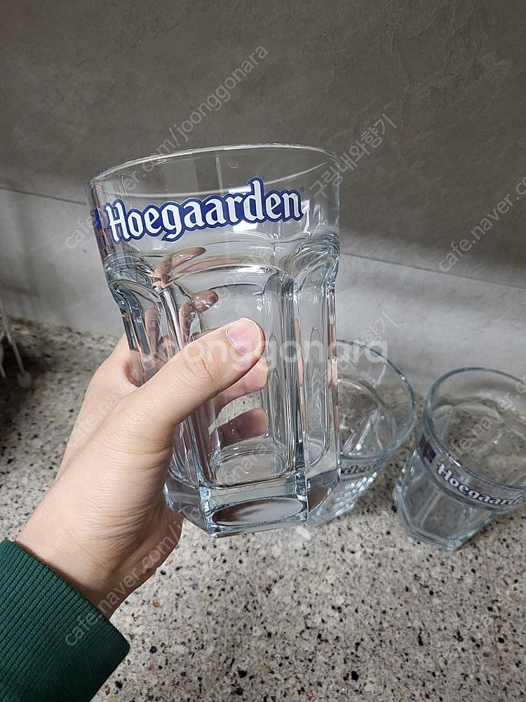 호가든 로제 대형 맥주컵--2