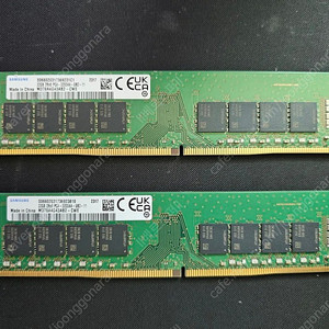 삼성 DDR4 3200 32g x 2 64g팝니다