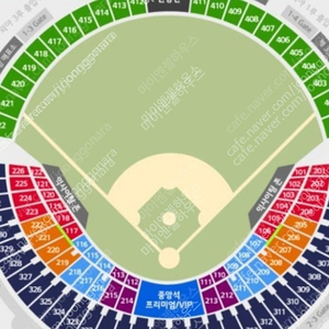 키움 두산 4월 19일 1루 오렌지석 206블럭 응원석 2장,4장 (통로) -정가양도