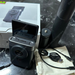 캐논 파워샷V10 실버 브이로그 카메라