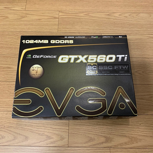 EVGA GTX 560 Ti 부품용 풀박스