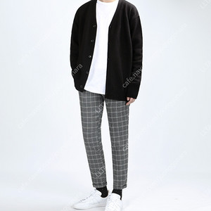 베리베인 체크 슬랙스BT59 COLOMBO CHECK SLACKS (BLACK)