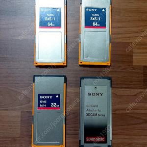 소니 SXS 64gb 32gb 메모리카드 , 소니 SXS sd어댑터 팝니다