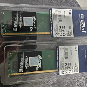 [마이크론] 마이크론 Crucial DDR4 PC4-25600 CL22 대원씨티에스 [16GB (8GB*2)] (3200)