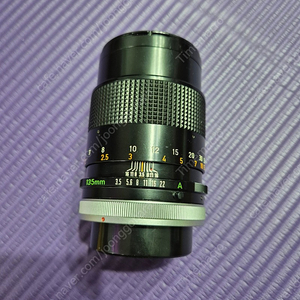 캐논 수동렌즈문읮 Canon FD 135mm F3.5 s.c.