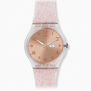 스와치 SWATCH PINK GLI STAR SUOK703