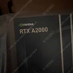 엔비디아 쿼드로 RTX A2000 6기가 새제품 미개봉 판매합니다.